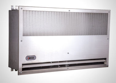 Ceiling Embedded Electric Heated Air Curtains , Fireproof Horizontal Air Curtain 