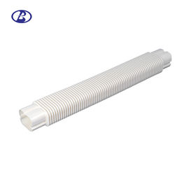 130mm Air Conditioner Pipe Cover White Decorative PVC Flexible Duct Free Joint